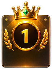 Rank 1 medal