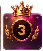 Rank 3 medal